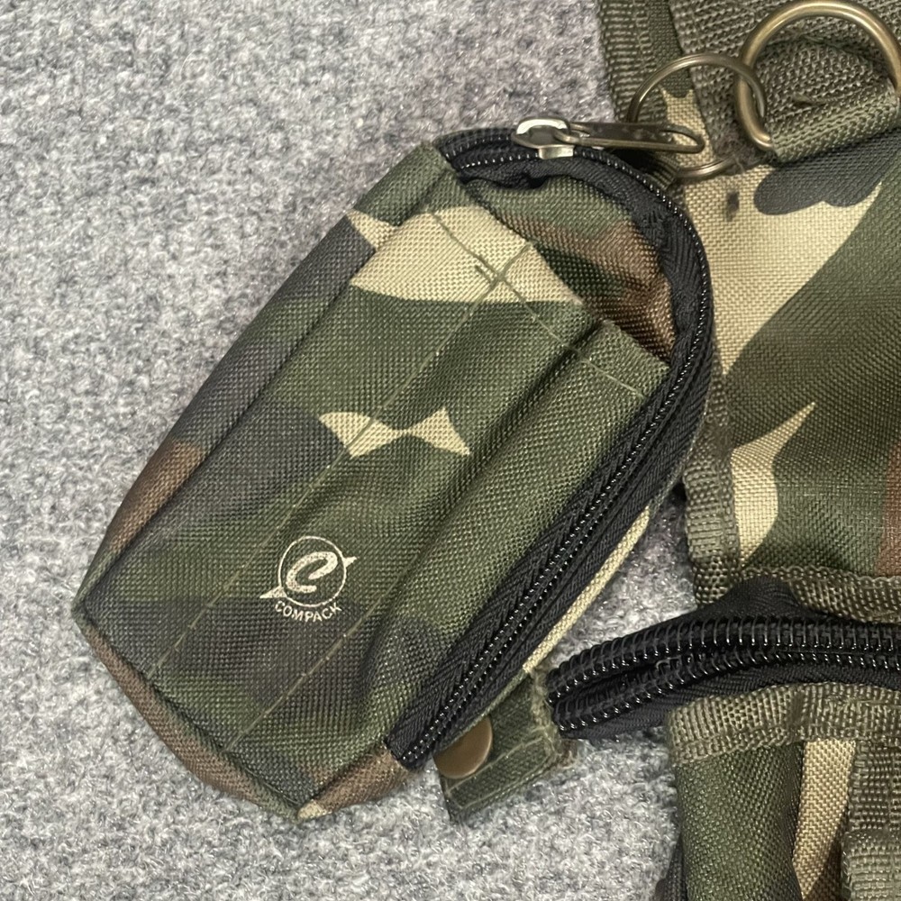 Compact Team Workmanship Camouflage Side Shoulder Bag With Multiple Pockets