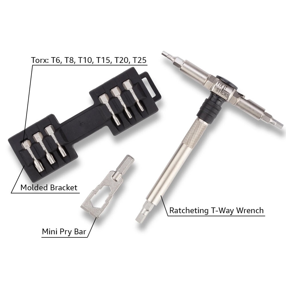Fix It Sticks Compact Ratcheting Multi Tool (Fislhbhp)