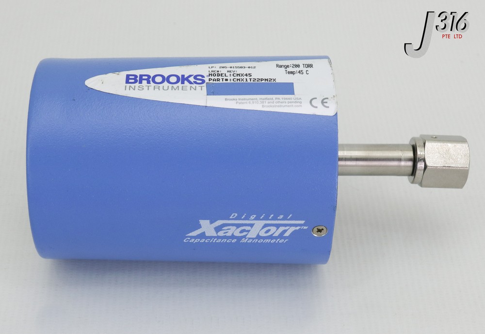 T273 BROOKS XACTORR CAPACITANCE MANOMETER, 200 TORR, CMX45
