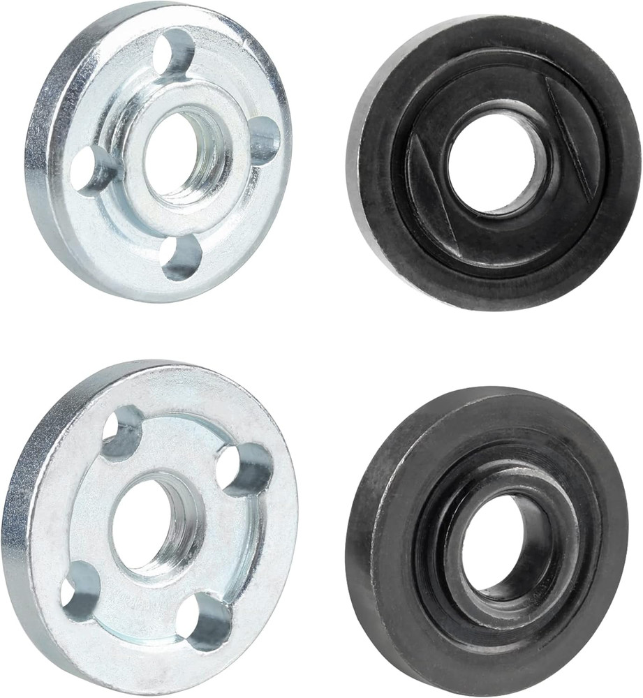 Drill Angle Grinder Adapter Set with Flange Nuts and Spanner Wrench