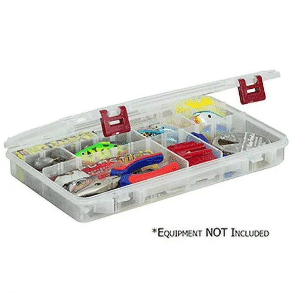 Plano Pro Latch Stowaway Large Clear Organizer Tackle Box, Large, Clear, 1 Pack