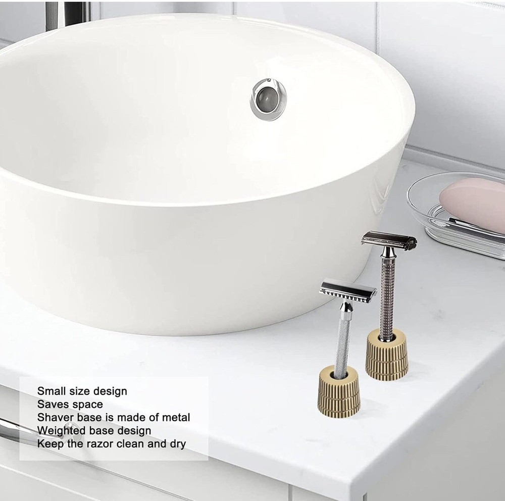 Safety Razor Base Stand Storage Display Countertop