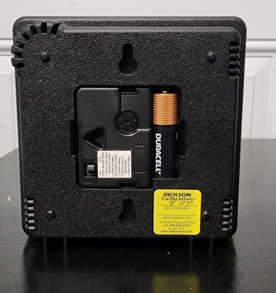 Dickson Data Temperature Chart Recorder