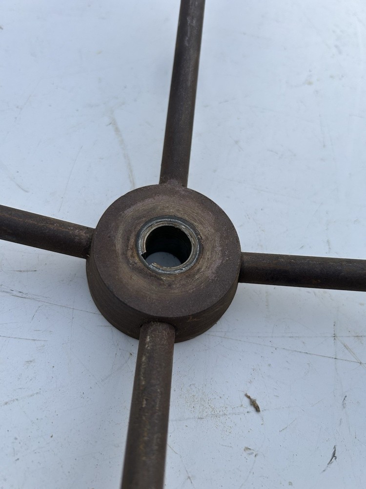 Walker Turner 900 / 1200 Series Drill Press Down Handle Knobs Rods 5/8 Bore Good