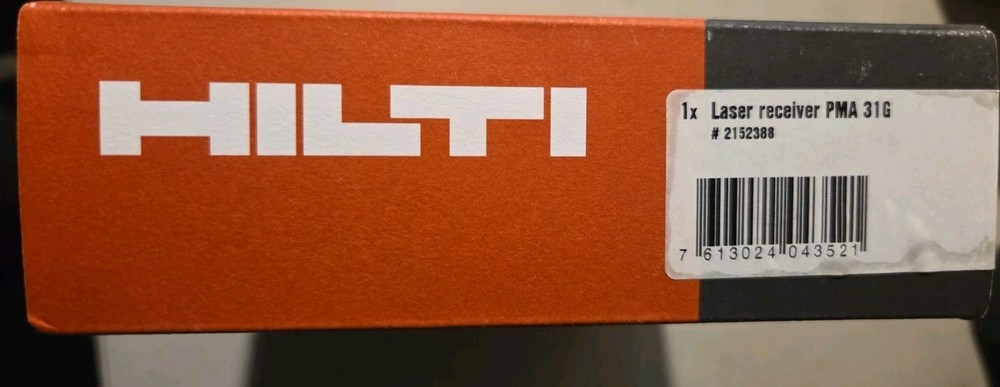 Hilti laser level receiver