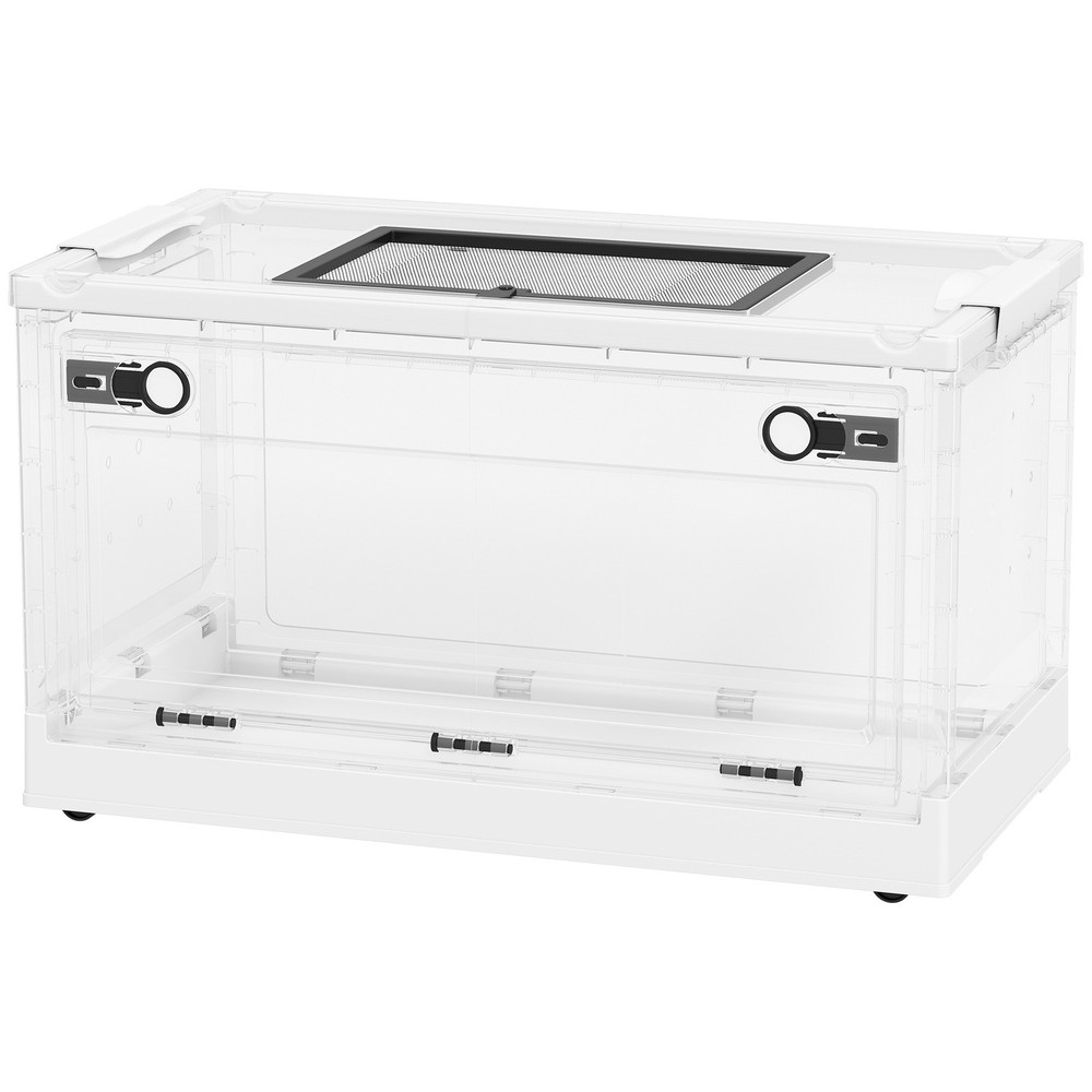 Hamster Cage, Stackable Gebril Cage with Front Door, White