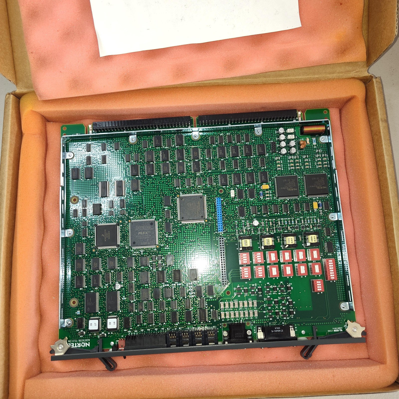 Nortel NT5D12AHE5 Dual PRI Interface Circuit Card Rack Mount Telecom Module