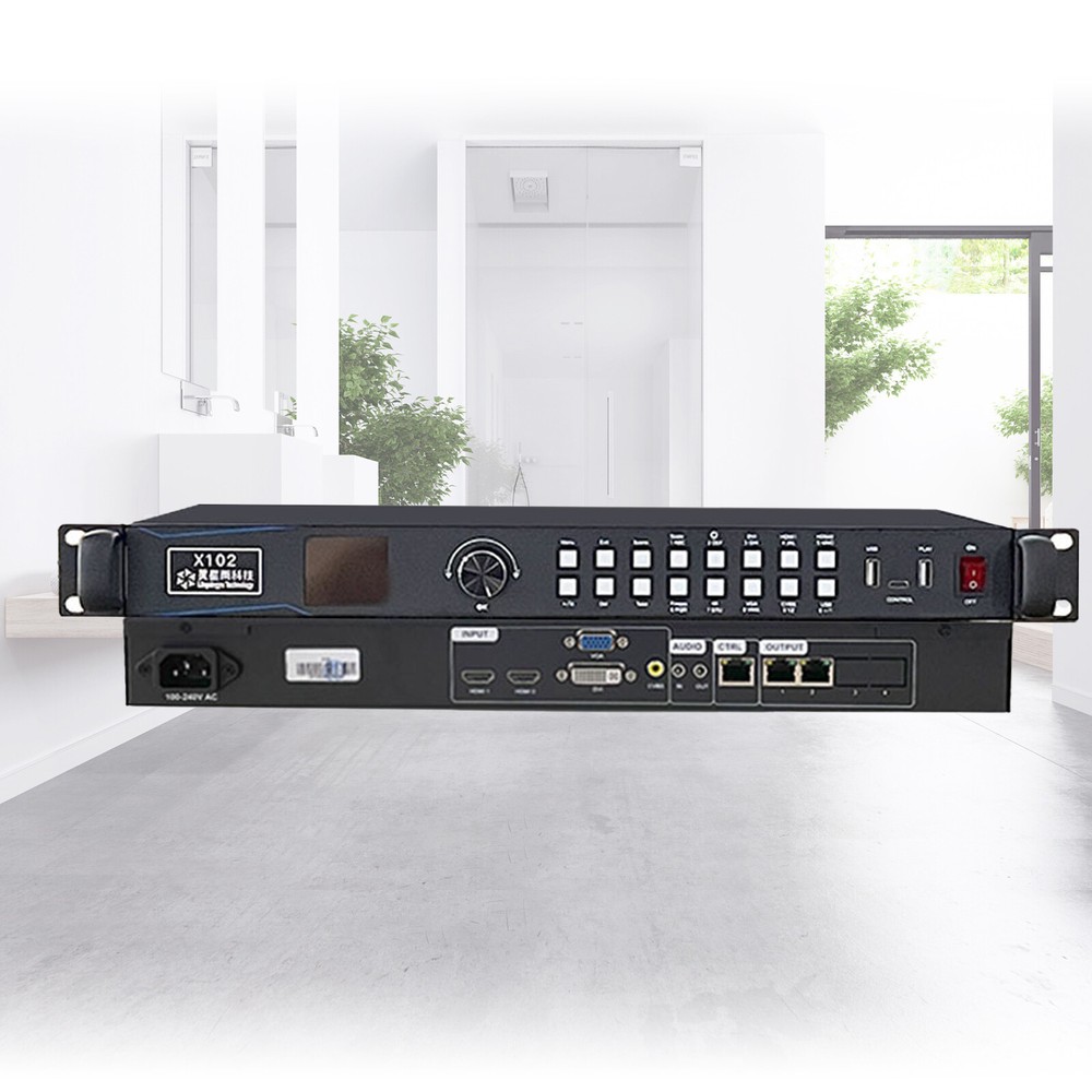 LED Video Processor Controller 1.3MP 720P Resolution for Indoor Outdoor LED Wall
