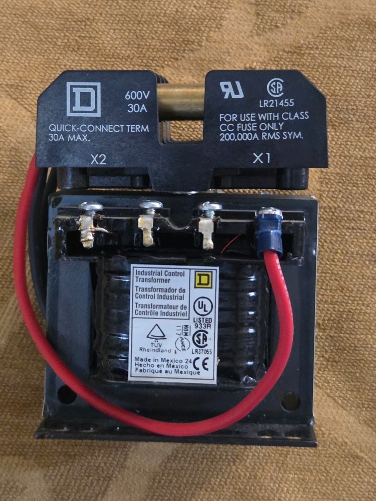 Square D Quick Connect Terminal Transformer LR21455