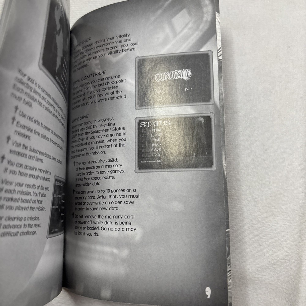 Devil May Cry 2 Playstation PS2 Capcom MANUAL ONLY Authentic