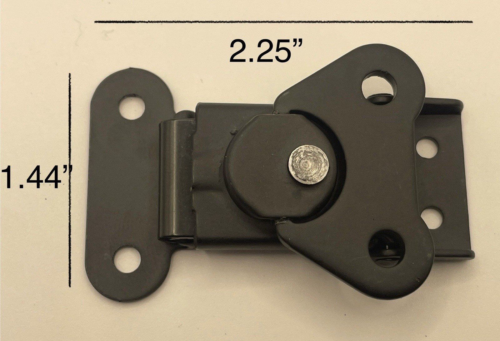 4-Pack Black Butterfly Twist Latch for Flight Case