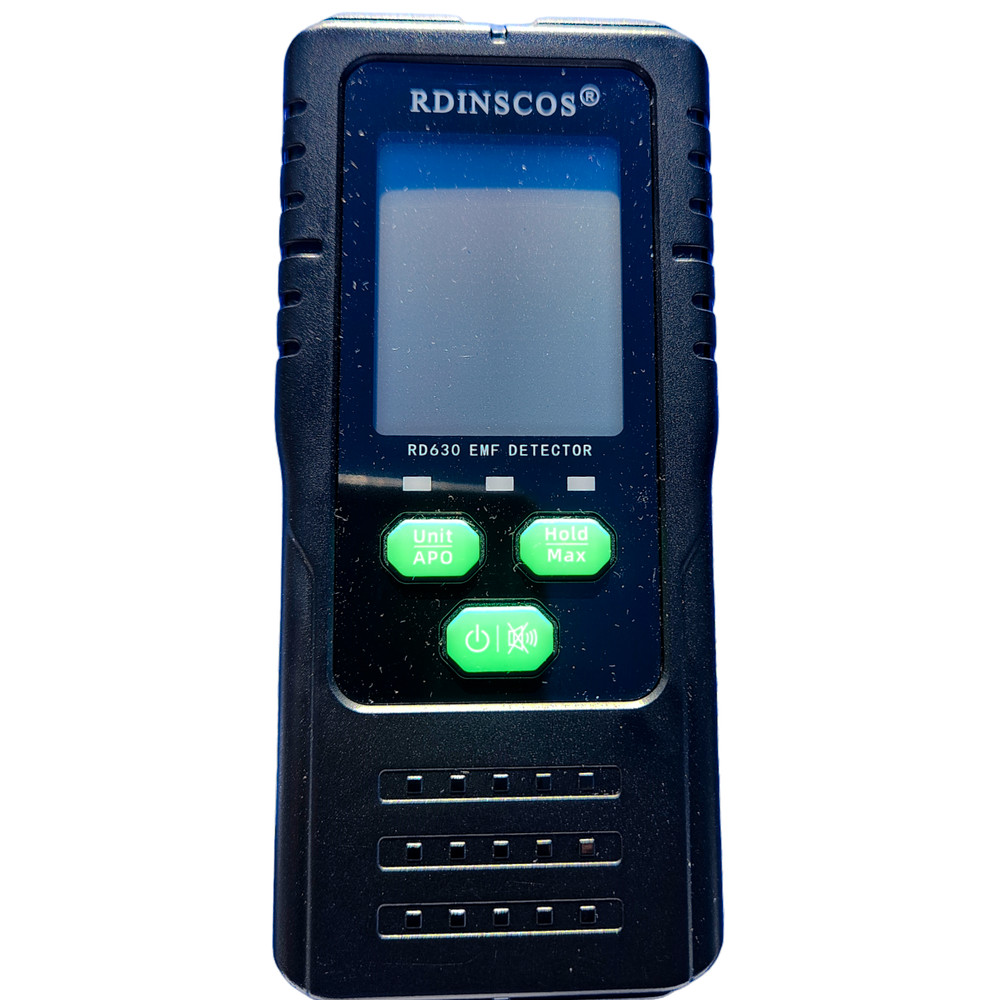 RD630 EMF Detector Meter RF MF EF Electromagnetic Radiation Tester Handheld