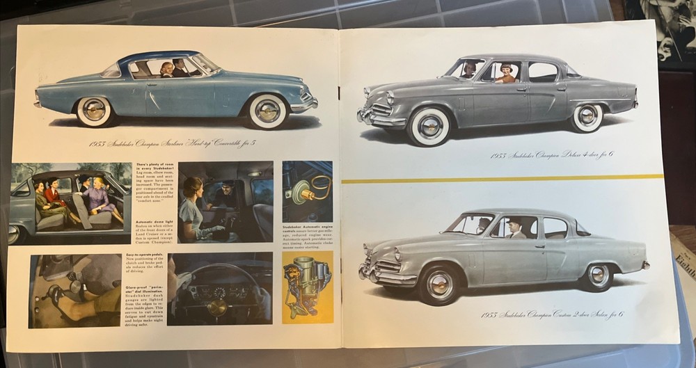 1953 Studebaker Brochure Commander Starliner Champion Starlight Coupe Original