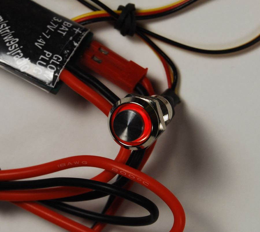 Onboard Glow Plug Driver - Push Button On / 25 Seconds Off - 90 Degree Universal