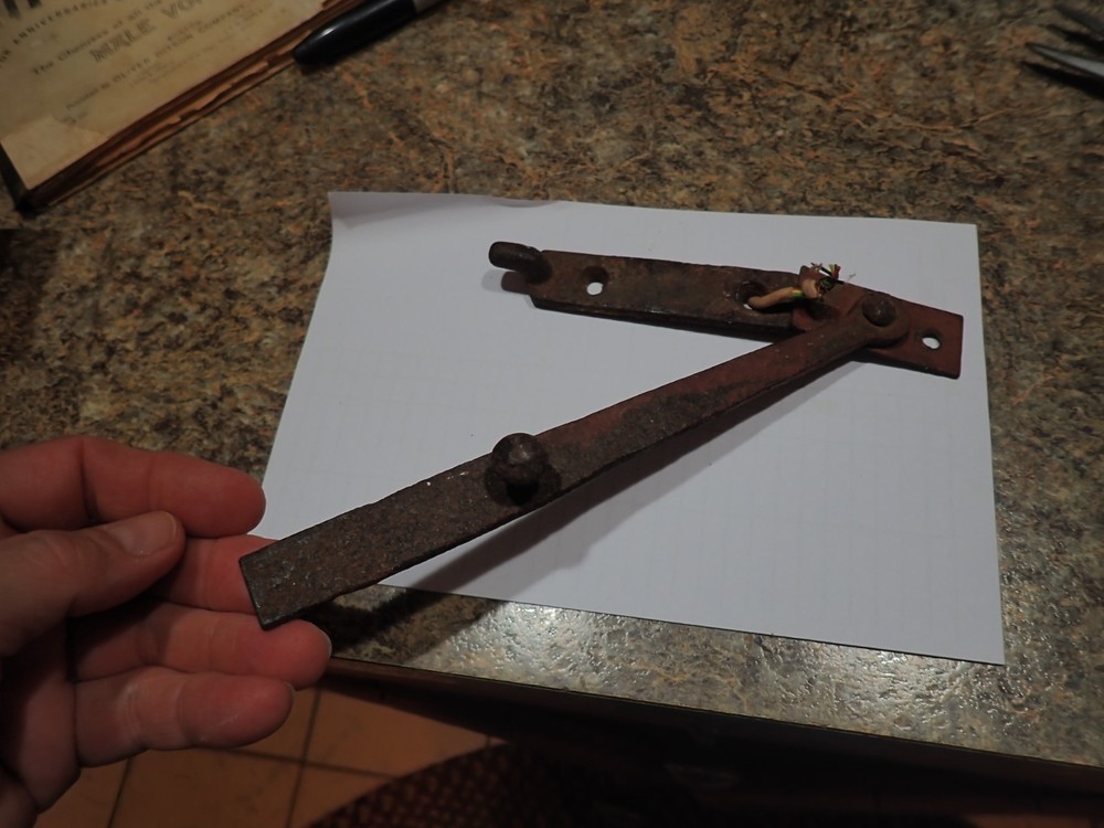 Vintage / Antique Strap / Gate / Barn Door Hinge hand forged