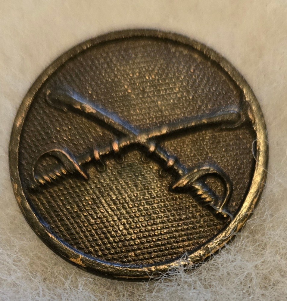 WW1 US Cavalry  Collar Disc with good screw post