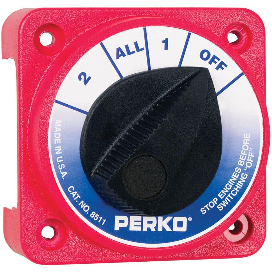 Perko 8511DP Compact Battery Switch No Lock