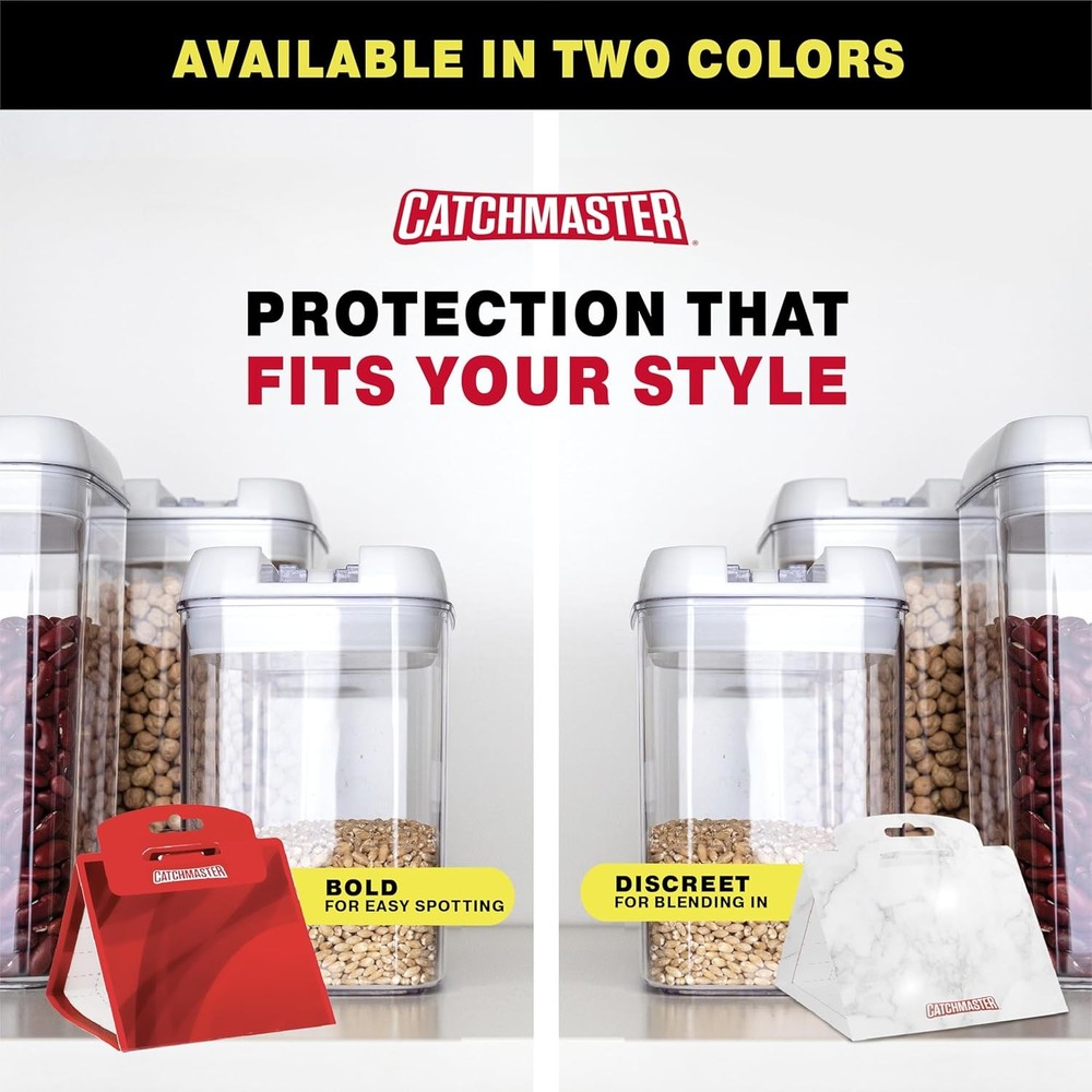 Catchmaster Pantry Moth Traps with Premium Extra Strength Pheromone Technology