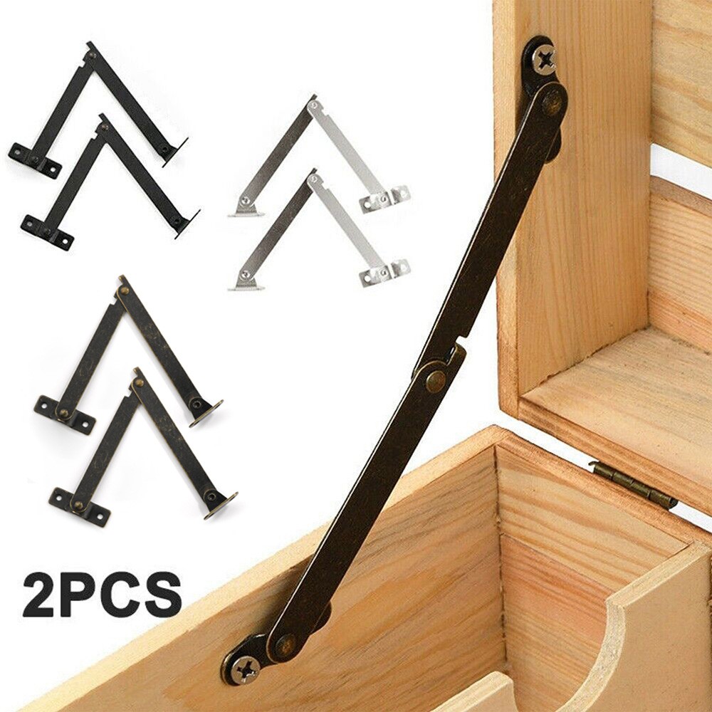 2X Folding Support Hinge Table Mechanism Hardware Fitting Furniture Spring Hinge