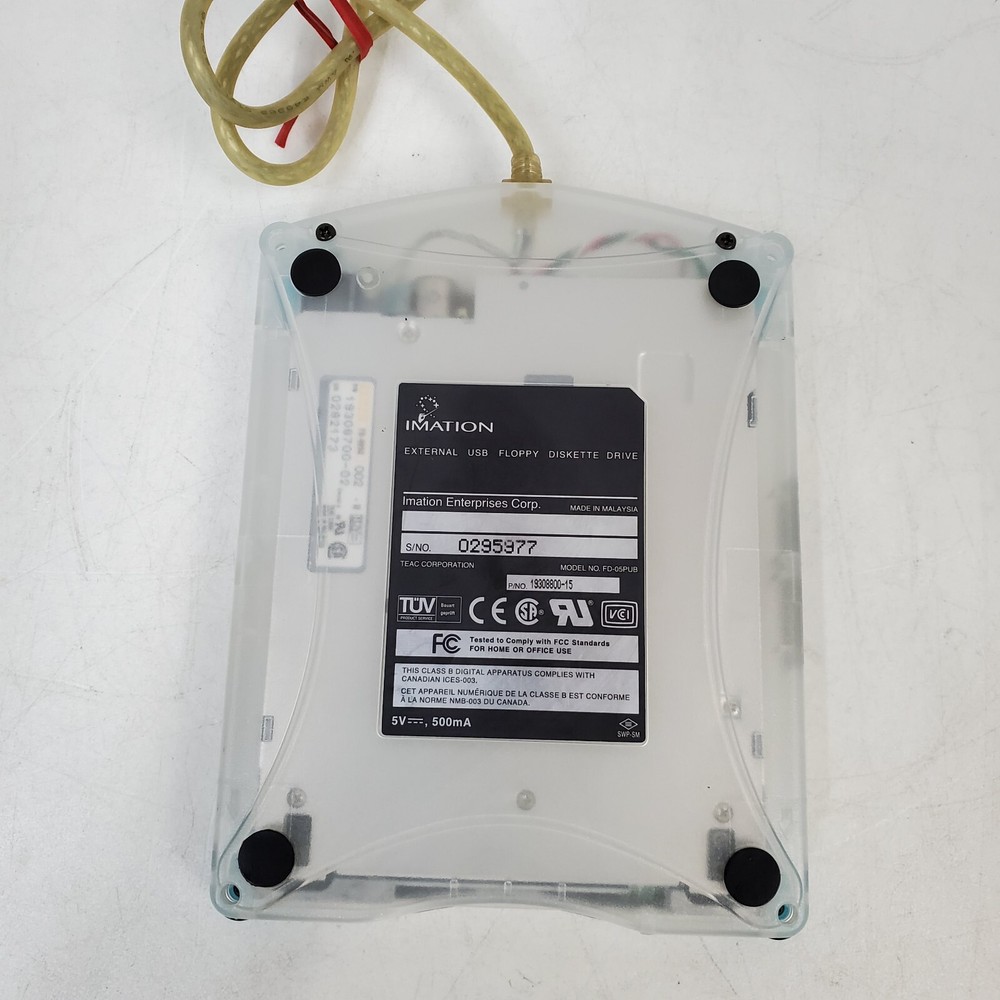 Imation External USB Floppy Diskette Drive