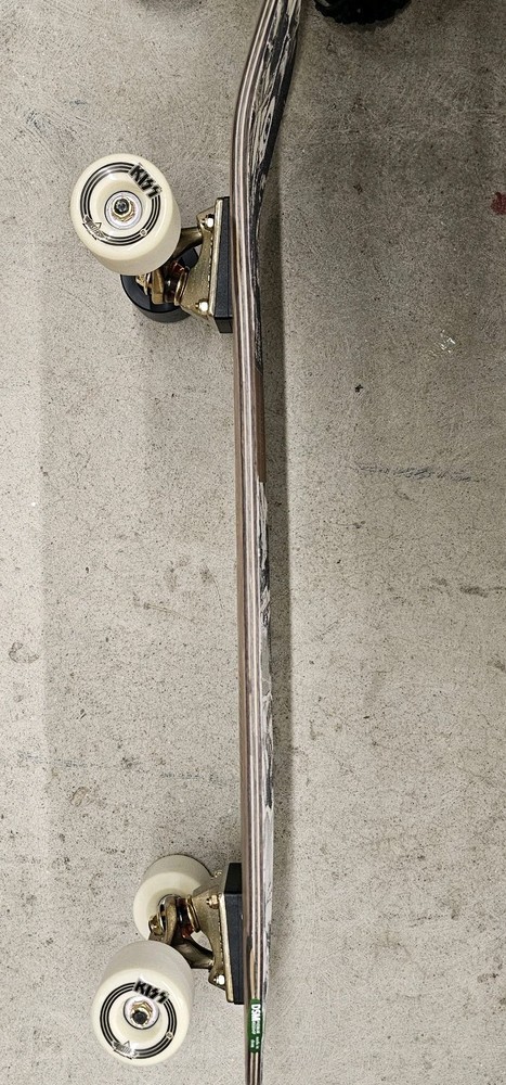 KISS x DUSTERS 29.5" X 8.7" CRUISER SKATE BOARD SKATEBOARD DECK SUPER RARE NEW