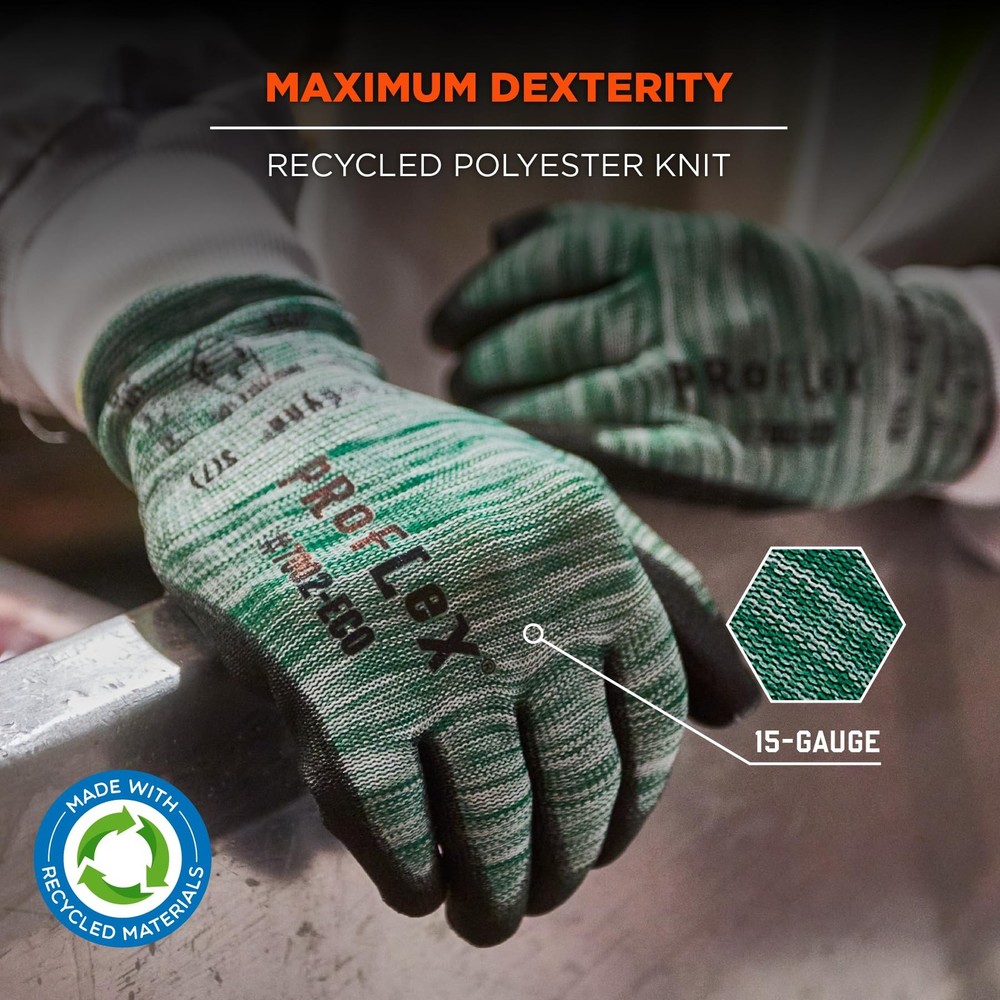 Eco-friendly Touchscreen Gloves With Pu Coating For Grip And Dexterity