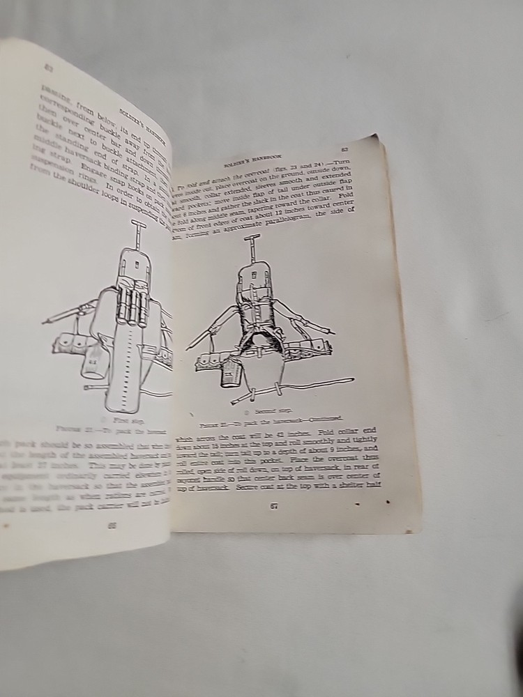 WW2 War Department Basic Field Manual Soldiers Handbook July 23 1941 Original