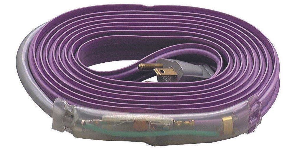 M-D 04366 Pipe Heating Cable, 24 ft L Green