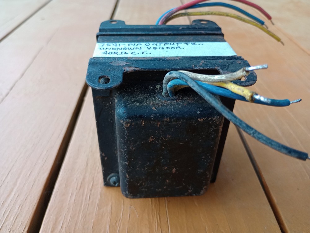 7591 Output Transformer -tests Good