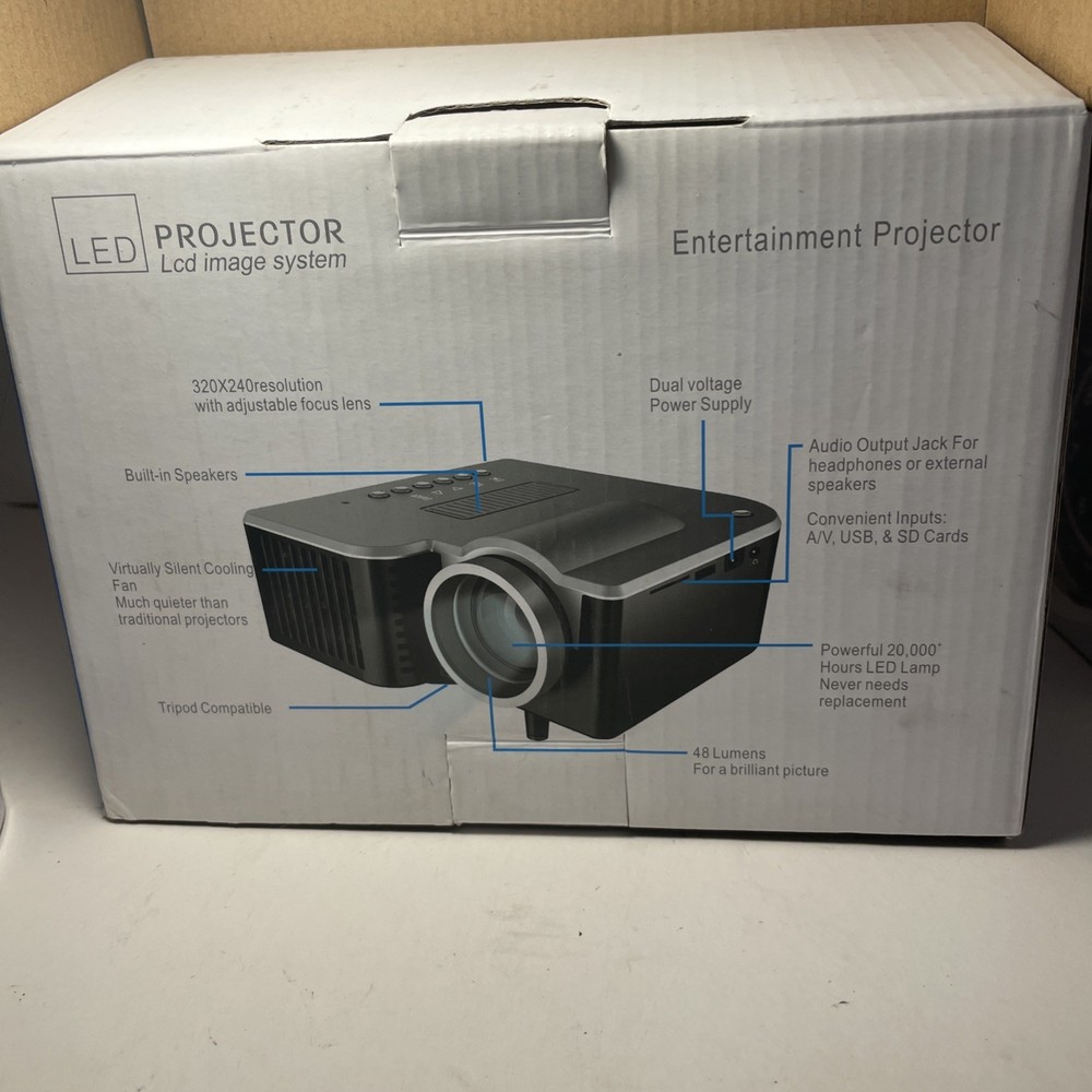 LED Projector LCD Image System Model: A-Z308-00A
