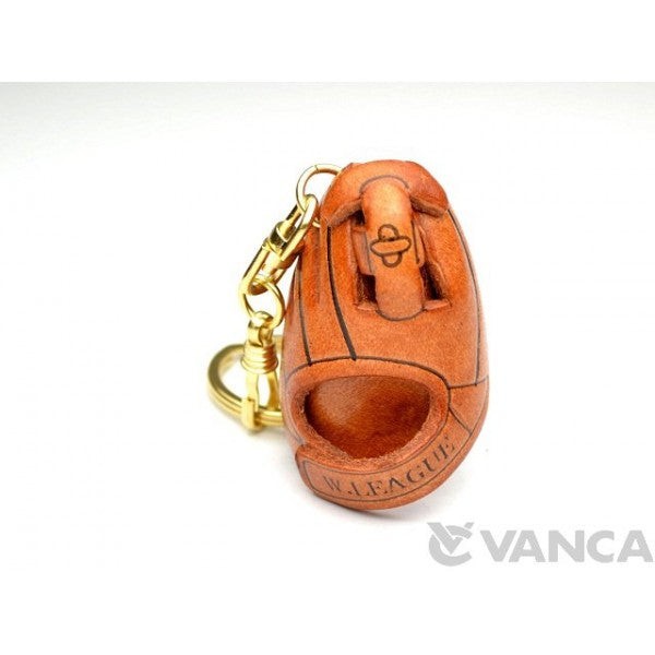 Baseball Glove Leather Keychain(L)