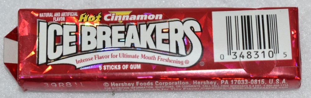 Ice Breakers Hot Cinnamon Gum Vintage
