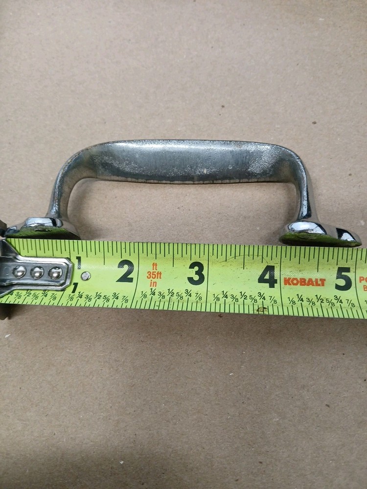 Vintage Brass Cabinet Drawer Pull Boat Handle Hardware