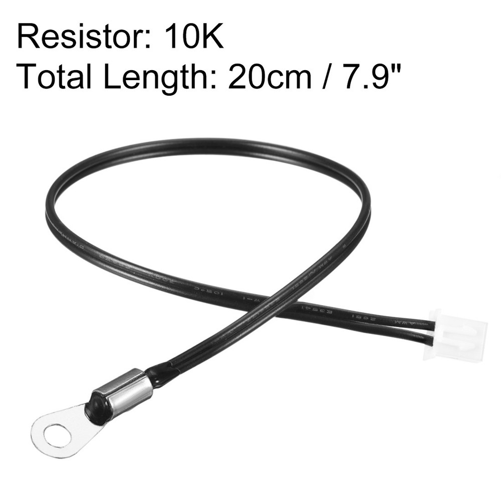 10K NTC Thermistor Probe 7.9 Inch Temperature Sensor for Air Conditioner