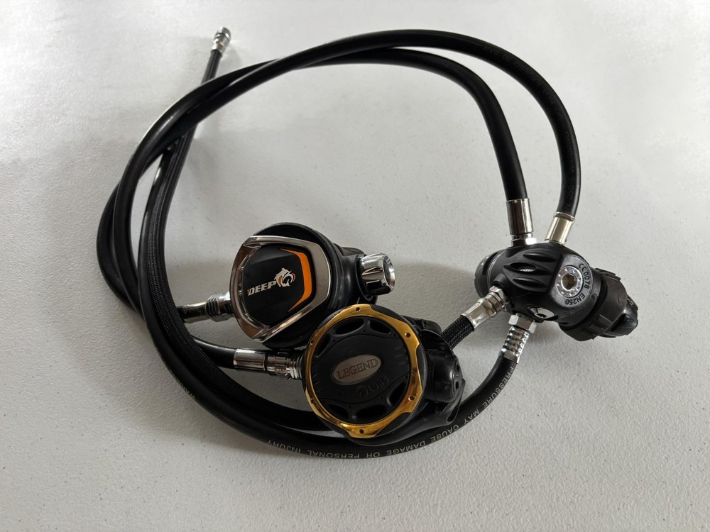 Aqualung legend deep 6 regulator set
