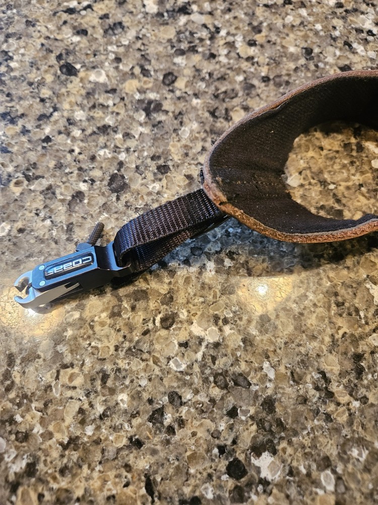 Cobra Archery Release Aid / Trigger for Bow Tan Leather