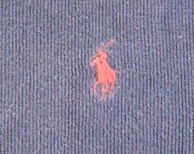 Polo Ralph Lauren 1/4 Zip Sweater Mock Neck Size Extra Large Blue Pullover