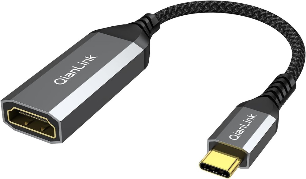 USB Type C to HDMI Adapter, C 4K Cable [Thunderbolt 3/4] for...