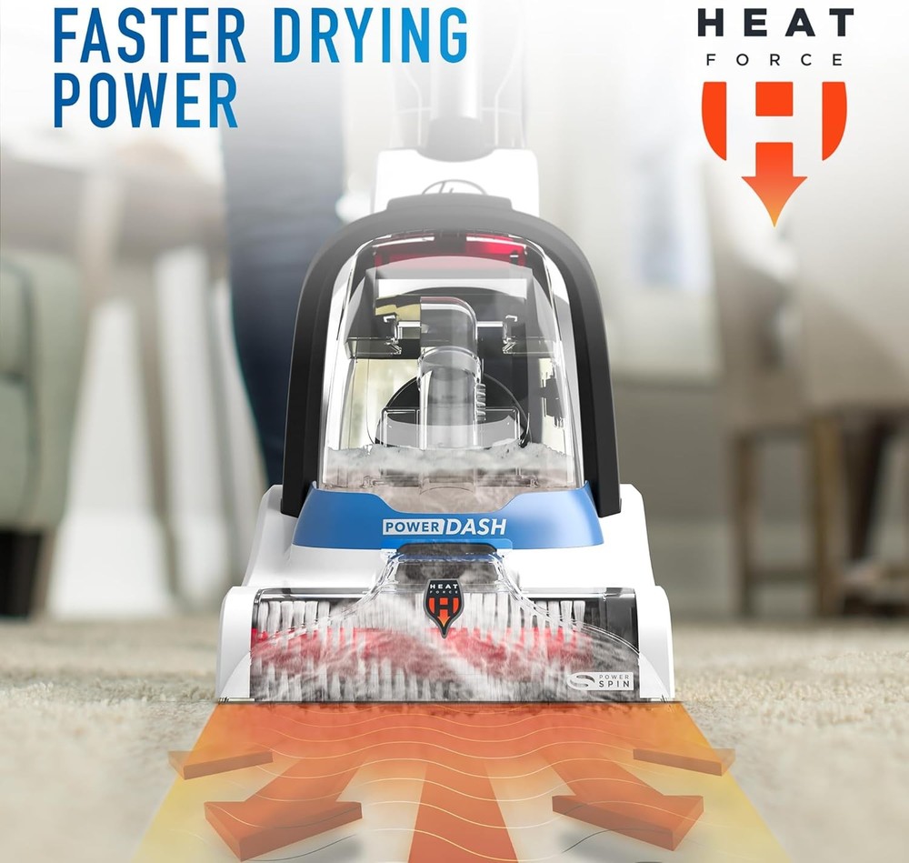 PowerDash Pet Compact Carpet Cleaner Machine, Lightweight Shampooer Machine