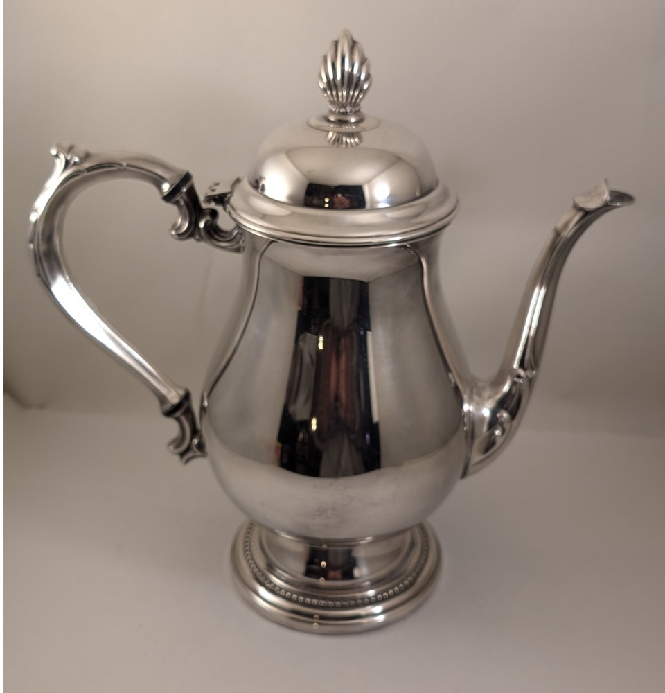 Vintage Oneida JEFFERSON Hollow-Ware Silverplate Teapot