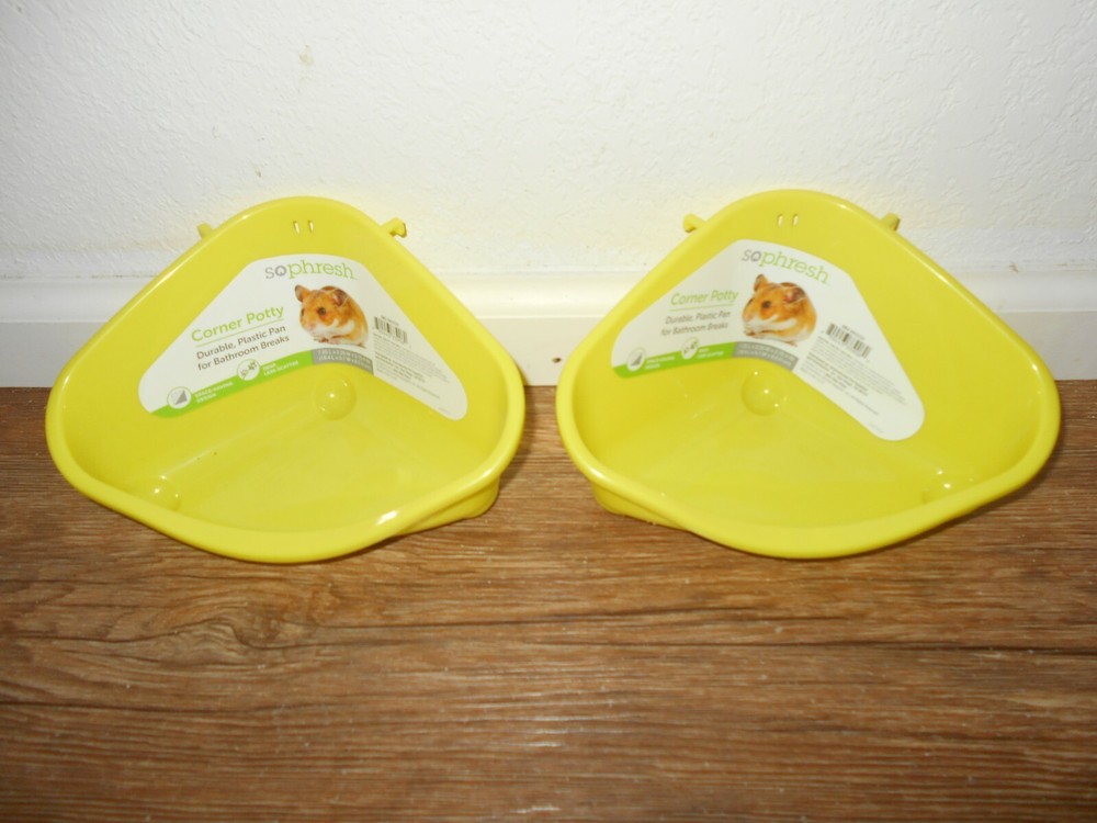 SoPhresh Two Corner Potty's For Rodents