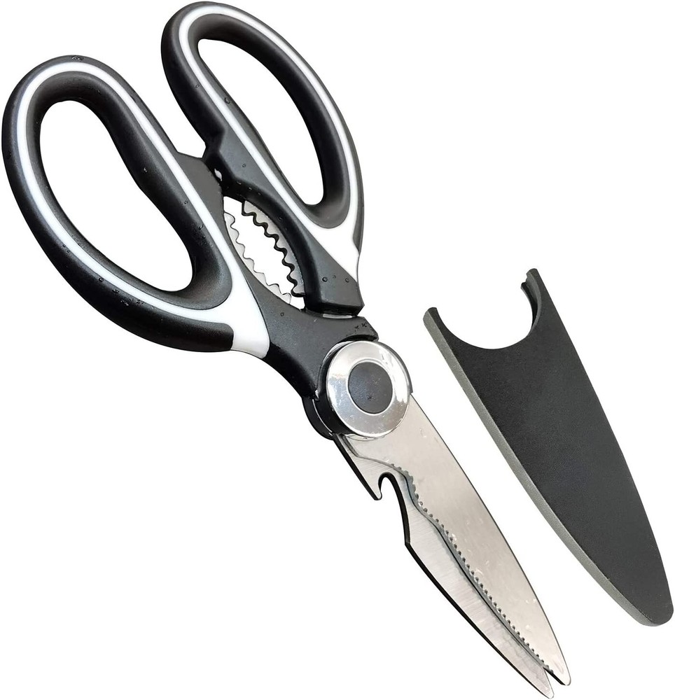 Ultra Sharp Stainless Steel Multi-function Kitchen Scissors Heavy Duty Shears