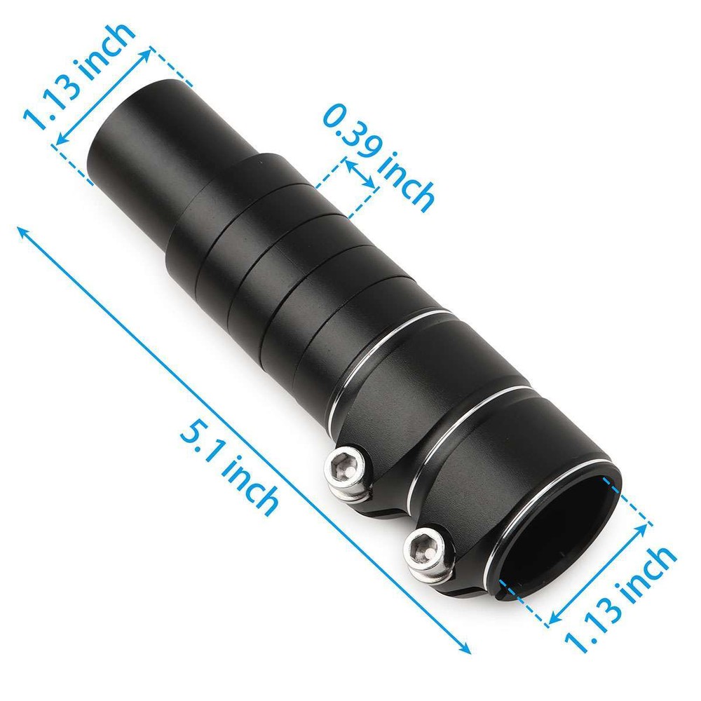 Mountain Bike Handlebar Front Fork Stem Riser Extender Extension Head Up Adaptor