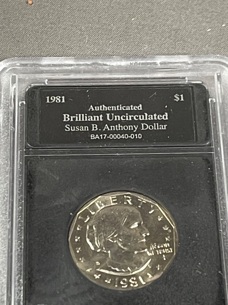1981-D Susan B. Anthony Dollar FG -Frank Gasparro UNCIRCULATED