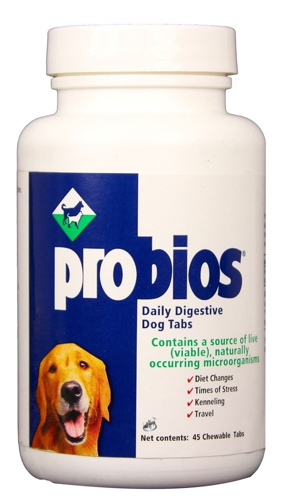 Probios Daily Digestive Chewable Tablets for Dogs (45 count)