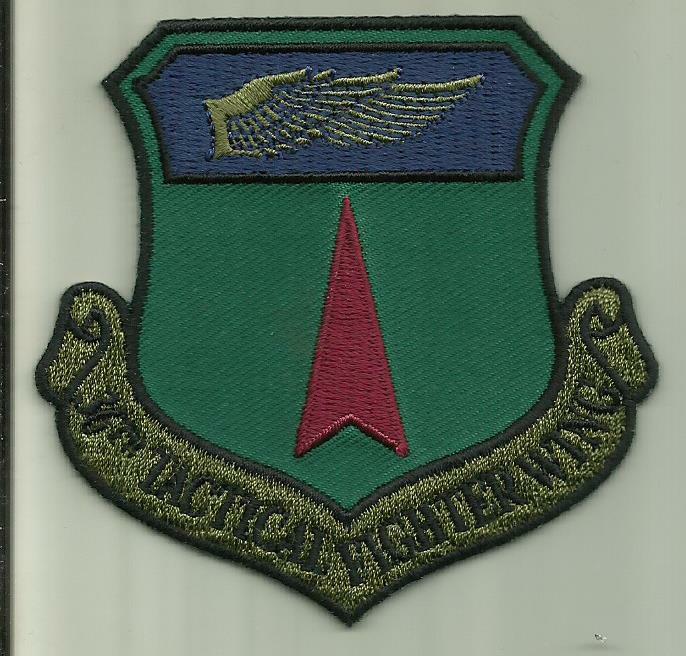 36TH TACTICAL FIGHTER WING USAF PATCH AIRCRAFT PILOT AIRFORCE SOLDIER CREW USA
