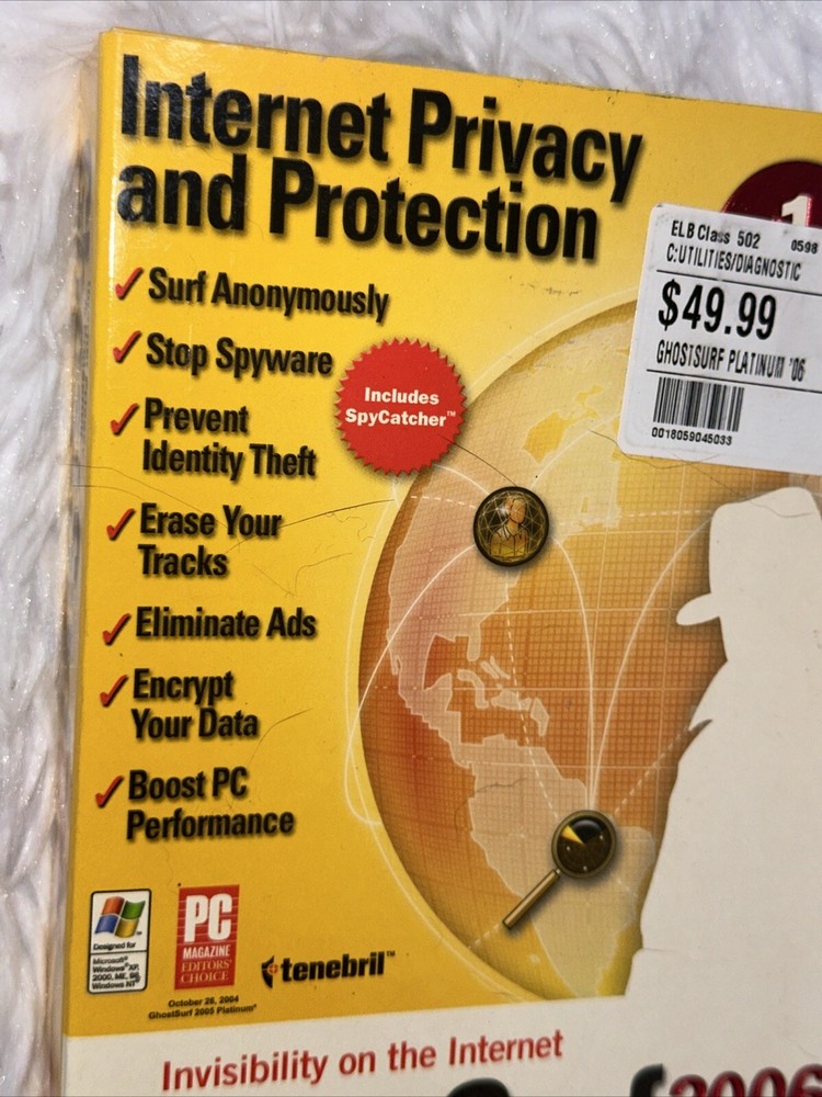 Tenebril Ghost Surf 2006 Platinum New/Sealed A18