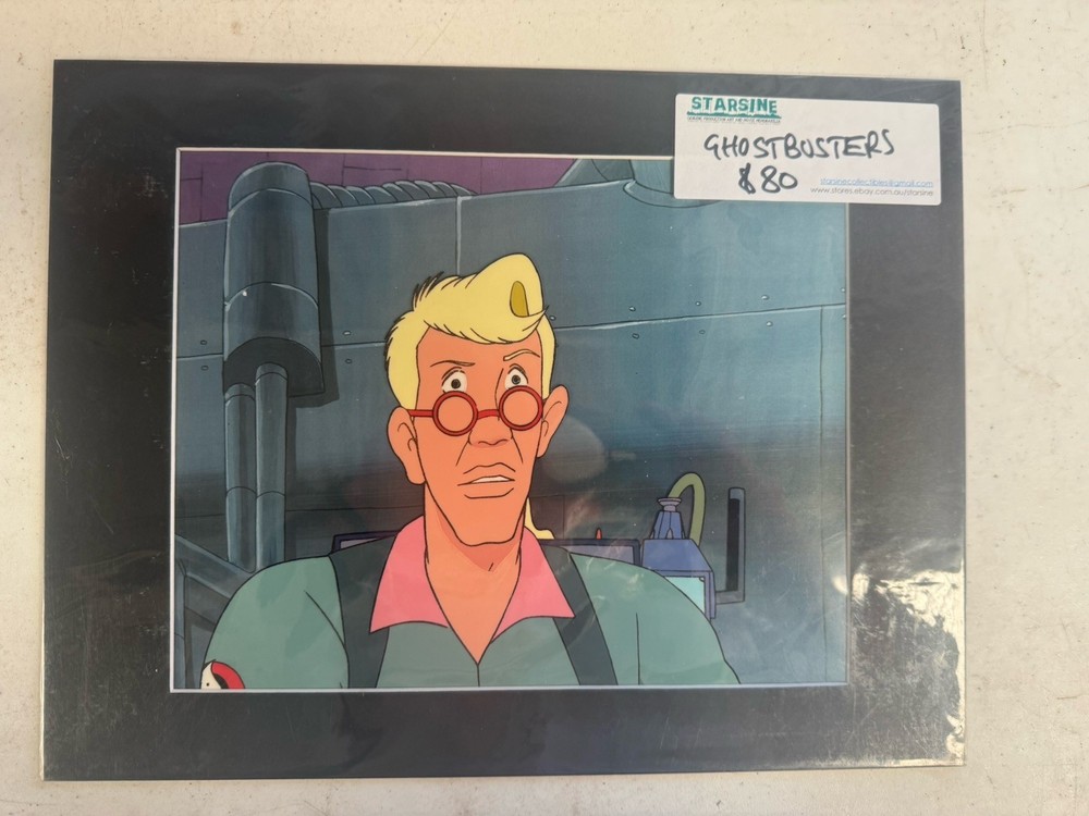 GHOSTBUSTERS ANIMATION PRODUCTION CEL