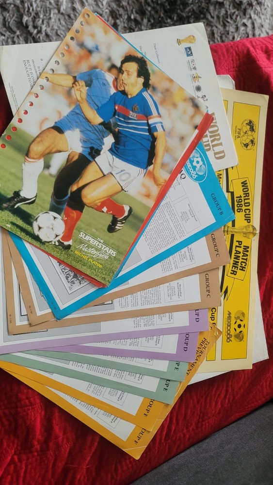 WORLD CUP 1986 SOUVENIR PORTFOLIO