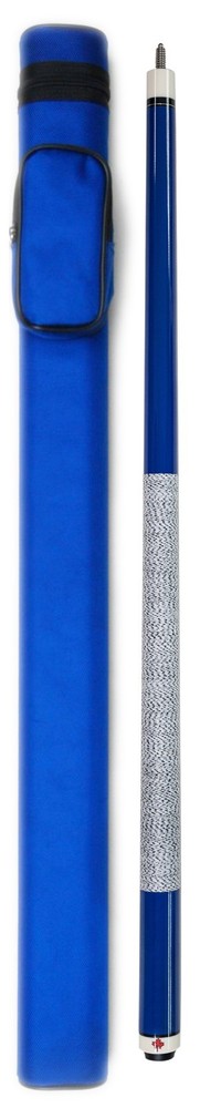 Package Set - Blue Pool Cue & 1x1 Macaron Case.